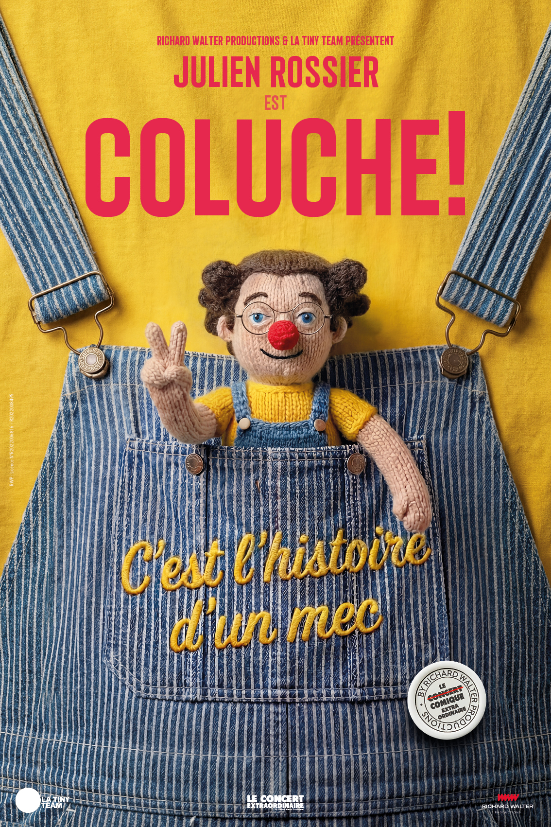 Julien Rossier est Coluche : le retour d’un humour intemporel sur scène en 2027