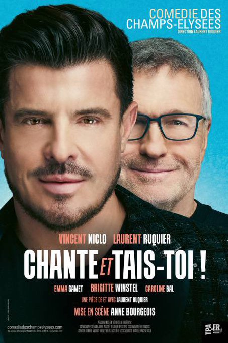 Chante et Tais-Toi : Laurent Ruquier et Vincent Niclo réunis sur scène 