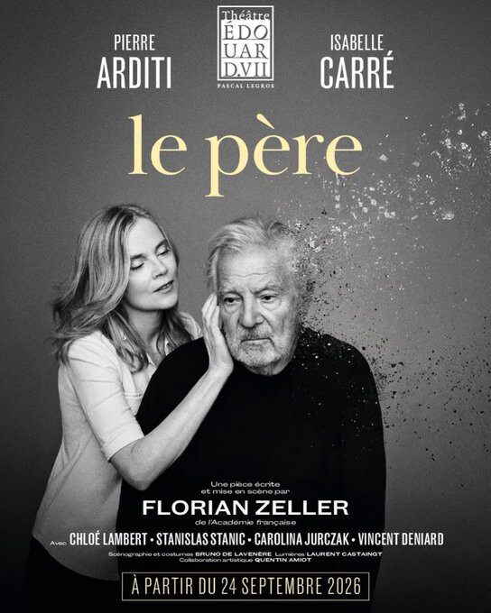 Le Père de Florian Zeller revient au Théâtre Édouard VII à Paris Le Père de Florian Zeller revient au Théâtre Édouard VII à Paris