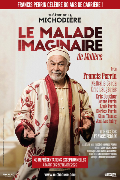 Le Malade Imaginaire ouvre la rentrée 2026 au Théâtre de la Michodière Le Malade Imaginaire ouvre la rentrée 2026 au Théâtre de la Michodière