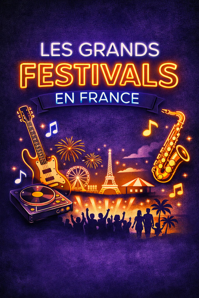 Les grands festivals en France – Juillet 2026
