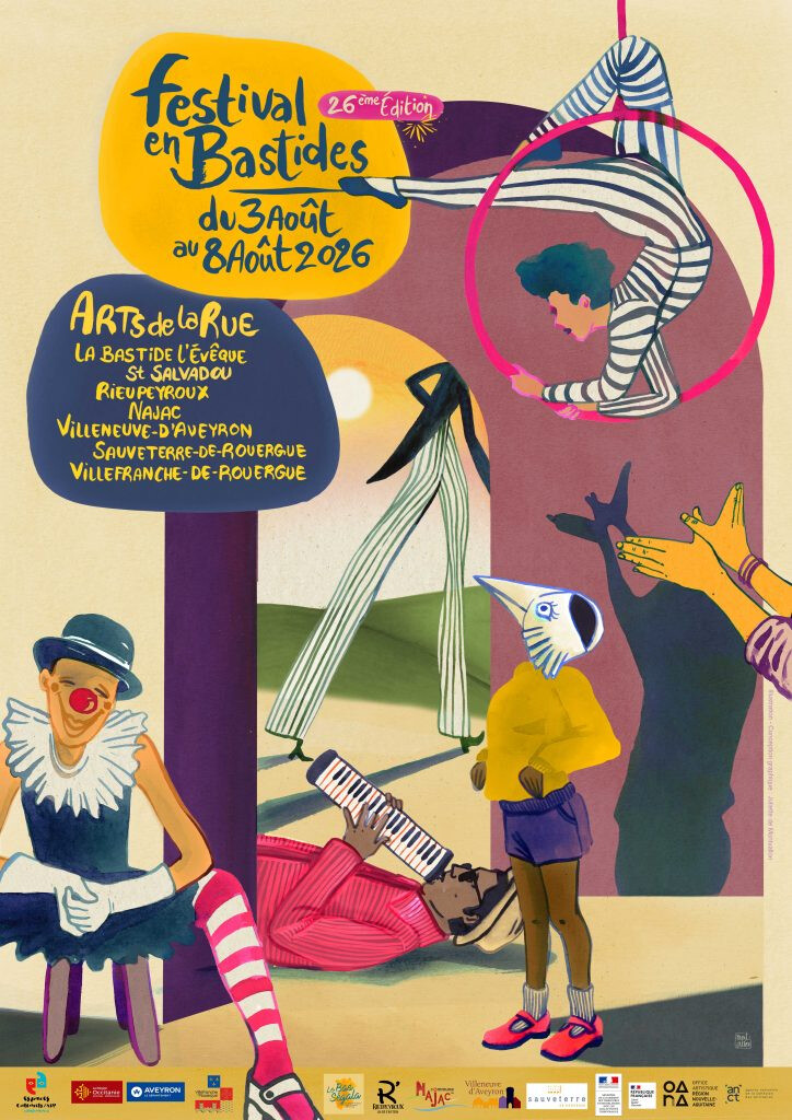 Festival en Bastides 2026 : 37 spectacles pour faire vibrer Villefranche-de-Rouergue Festival en Bastides 2026 : 37 spectacles pour faire vibrer Villefranche-de-Rouergue