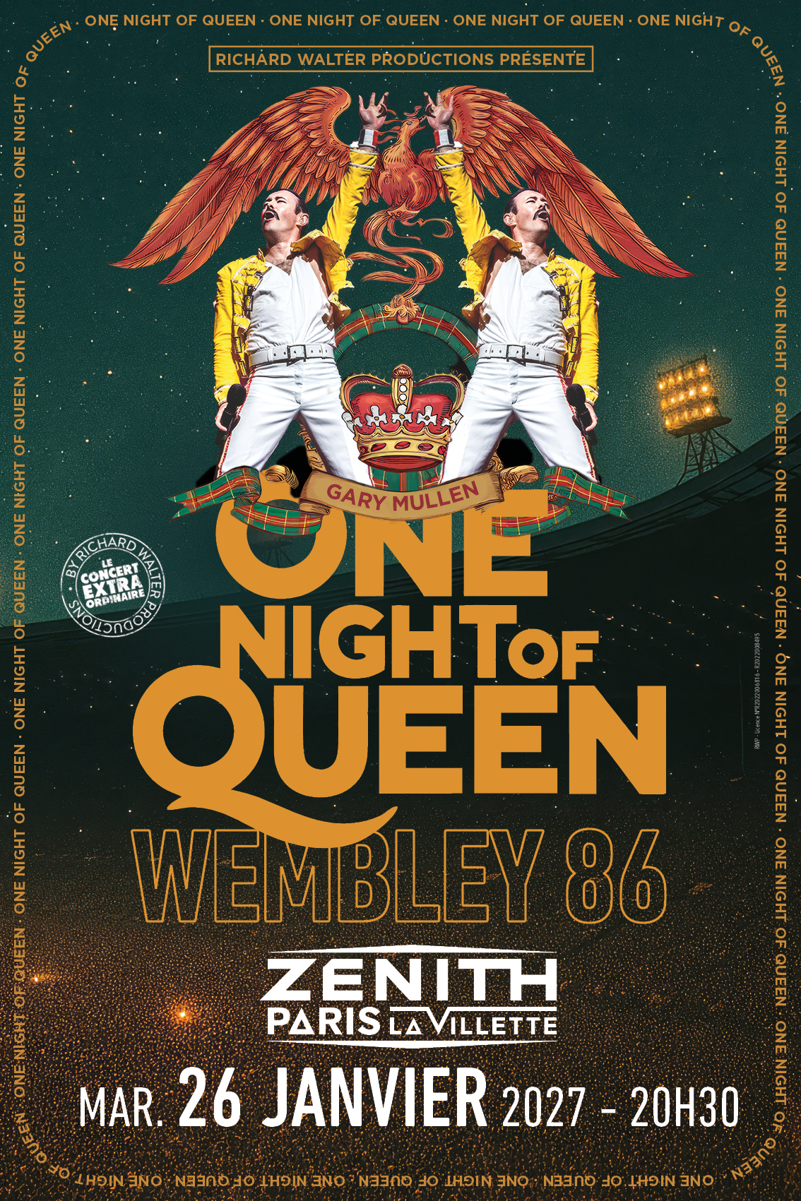 One Night of Queen – Wembley 86 célèbre les plus grands hymnes du rock au Zénith de Paris