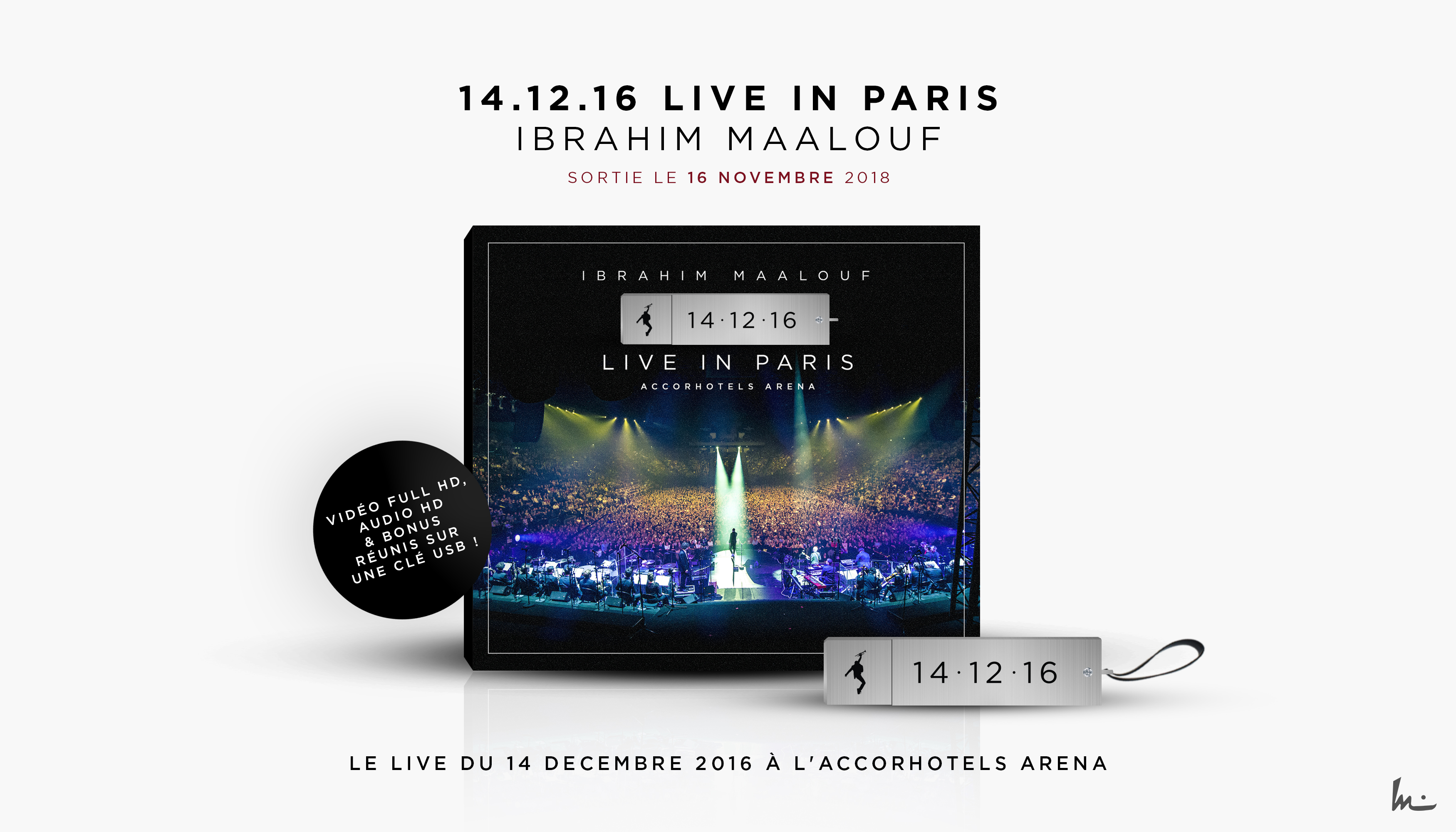 Ibrahim Maalouf sort son live mythique : 14.12.16 - Live In Paris