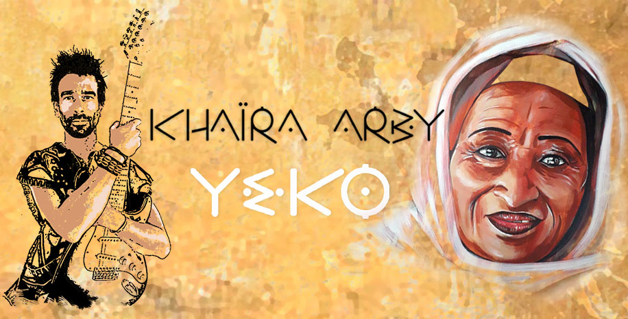 Yohann Le Ferrand enregistre l'ultime titre le la chanteuse malienne Khaïra Arby sur l'album Yeko.