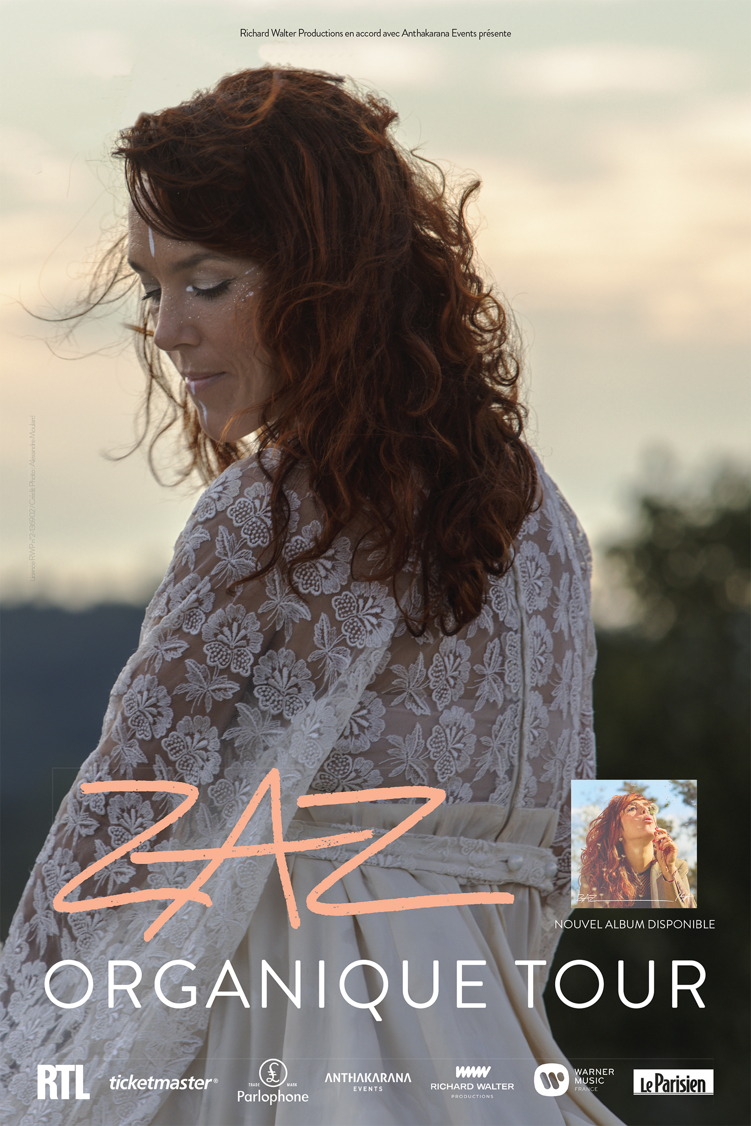 Zaz lance son Organique Tour dans toute la France en 2022 Zaz lance son Organique Tour dans toute la France en 2022
