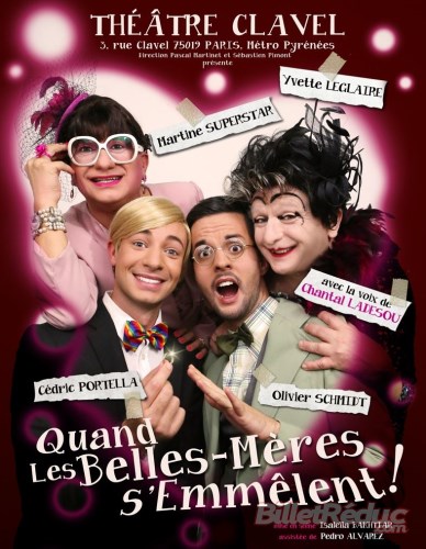 Quand les belles mères s'emmêlent du rire en profusion Quand les belles mères s'emmêlent du rire en profusion