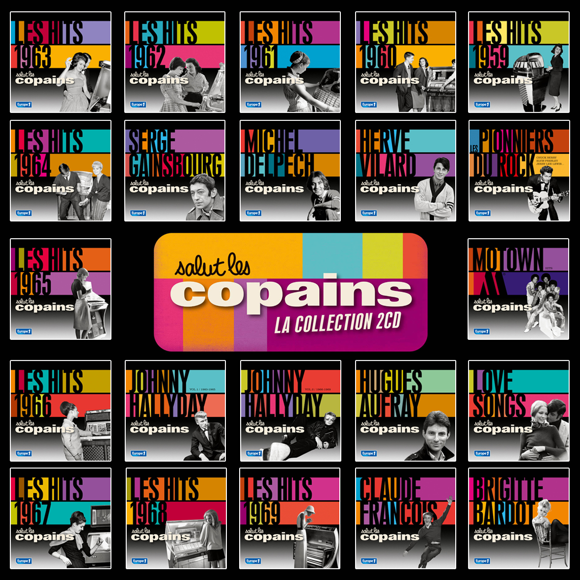 Salut Les Copains, la collection 30 cds !