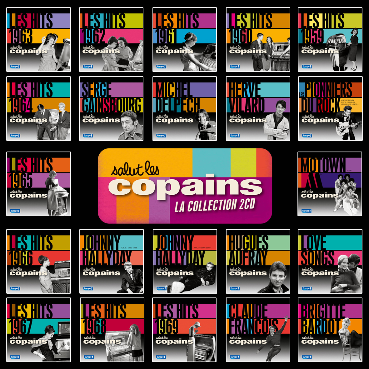 Salut Les Copains, la collection 30 cds ! Salut Les Copains, la collection 30 cds !