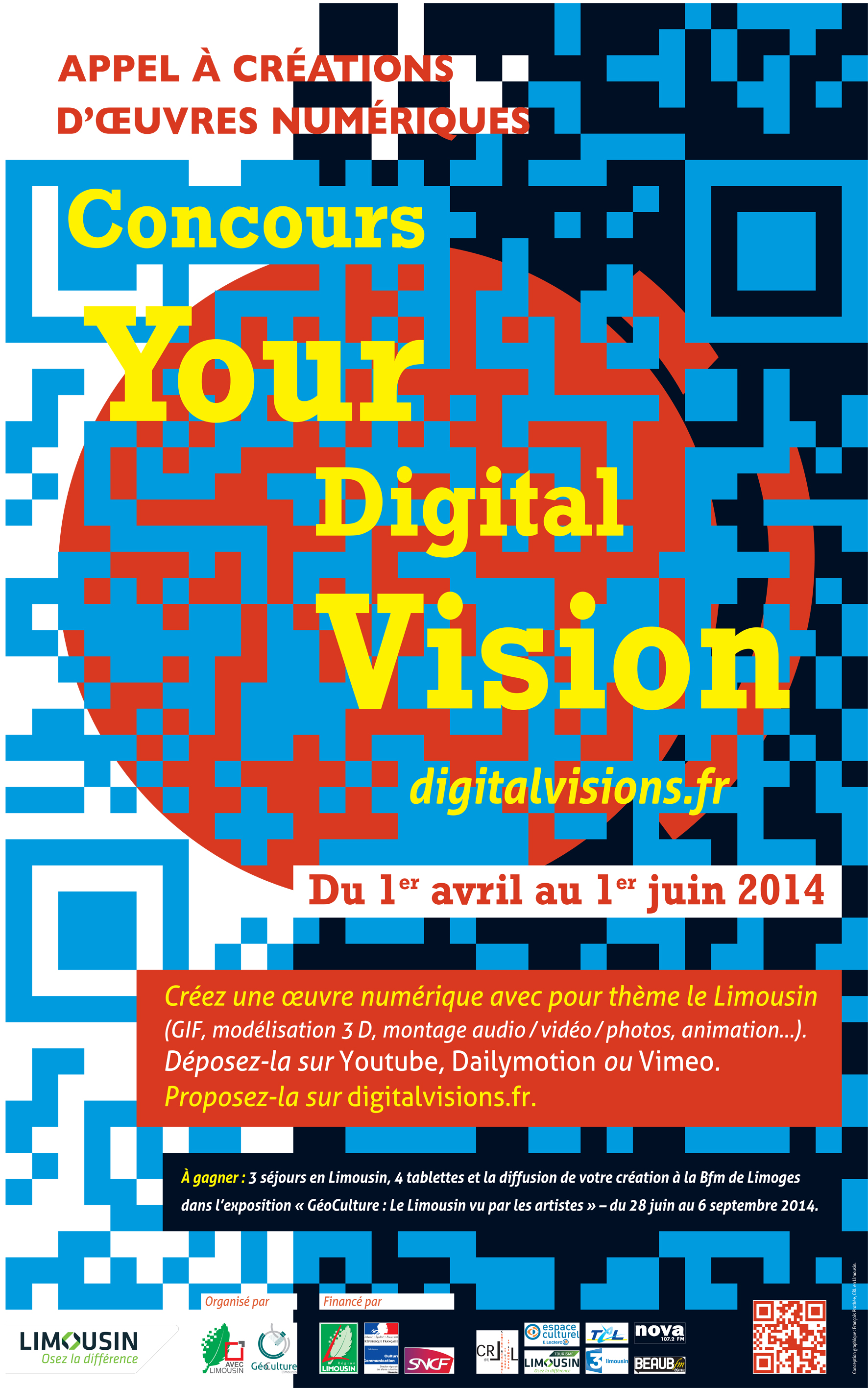 Concours "Your Digital Vision", création d’oeuvres numériques,