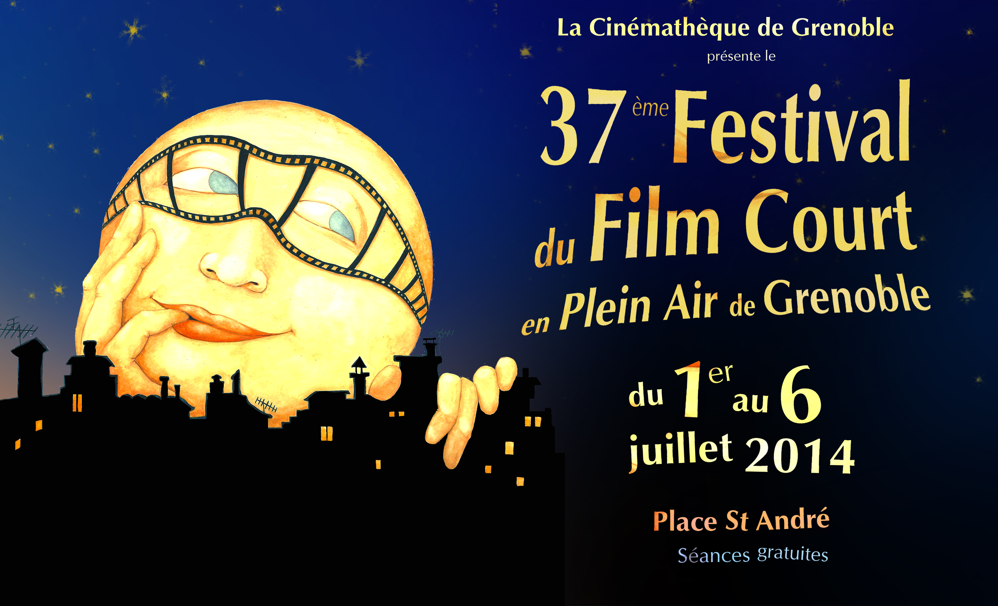37ème édition du Festival du Film Court en Plein Air de Grenoble