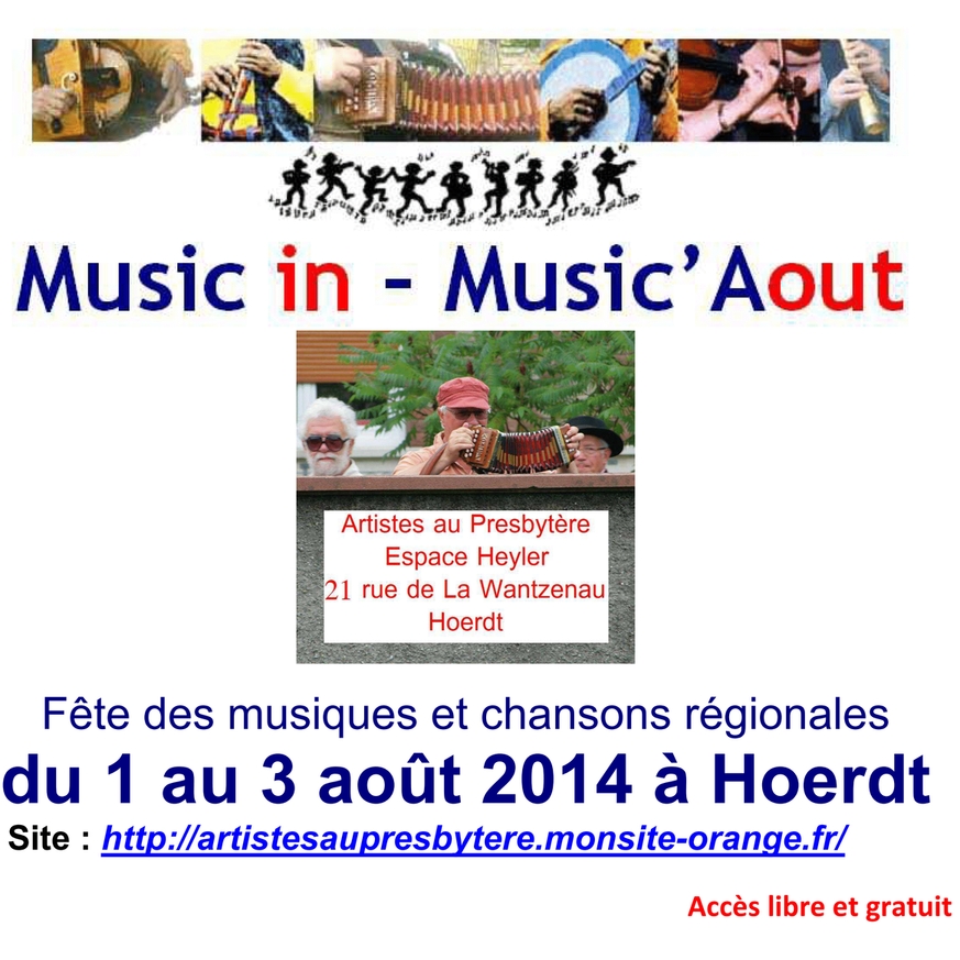 Festival Music in - Music'Aout à Hoerdt