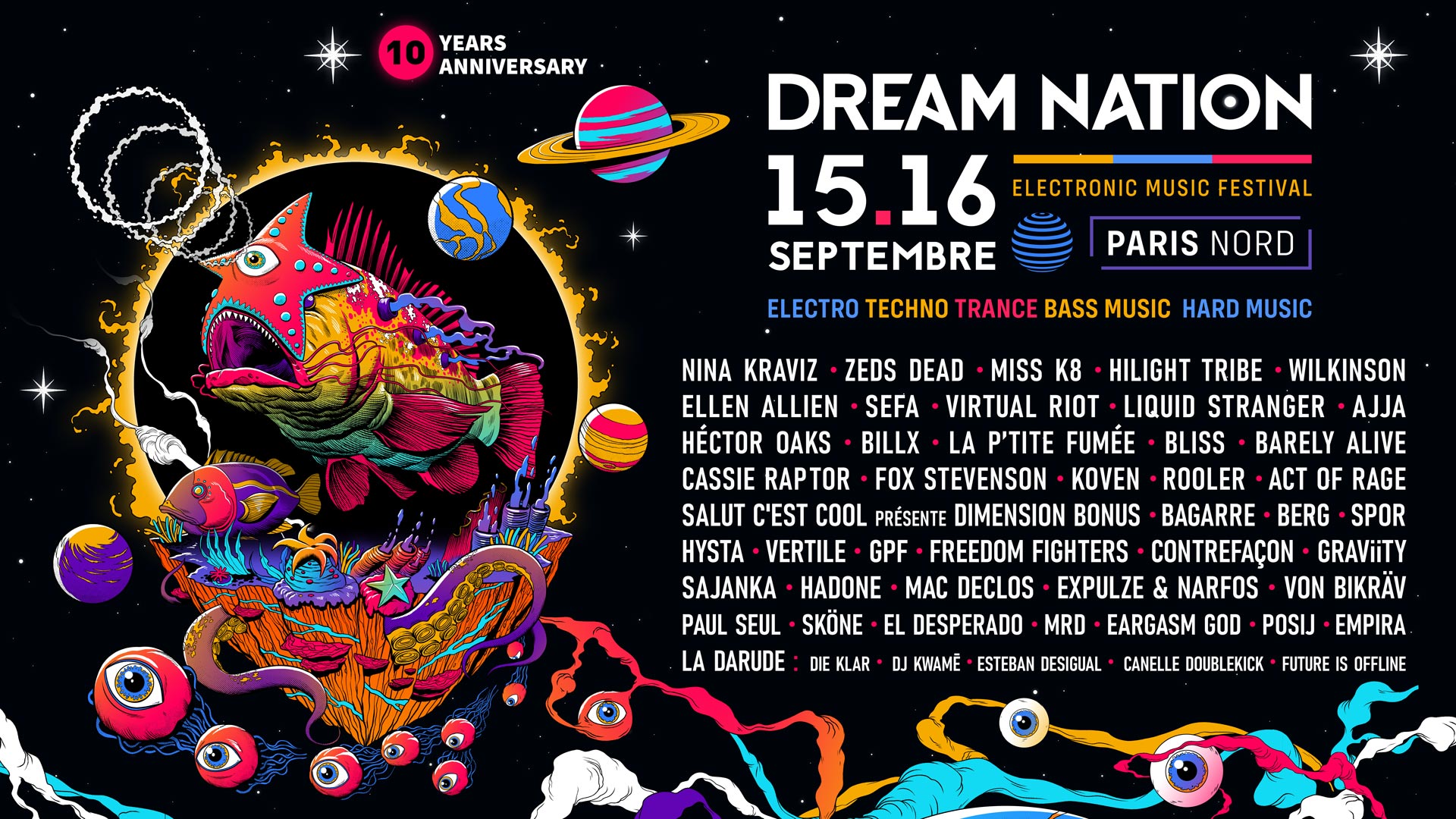 15 & 16 septembre 2023 – FESTIVAL DREAM NATION – PARIS NORD 15 & 16 septembre 2023 – FESTIVAL DREAM NATION – PARIS NORD