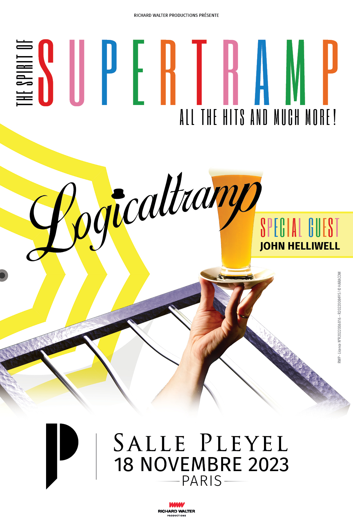 Logicaltramp revient à la Salle Pleyel le 18/11/2013 pour un concert dédié à Supertramp