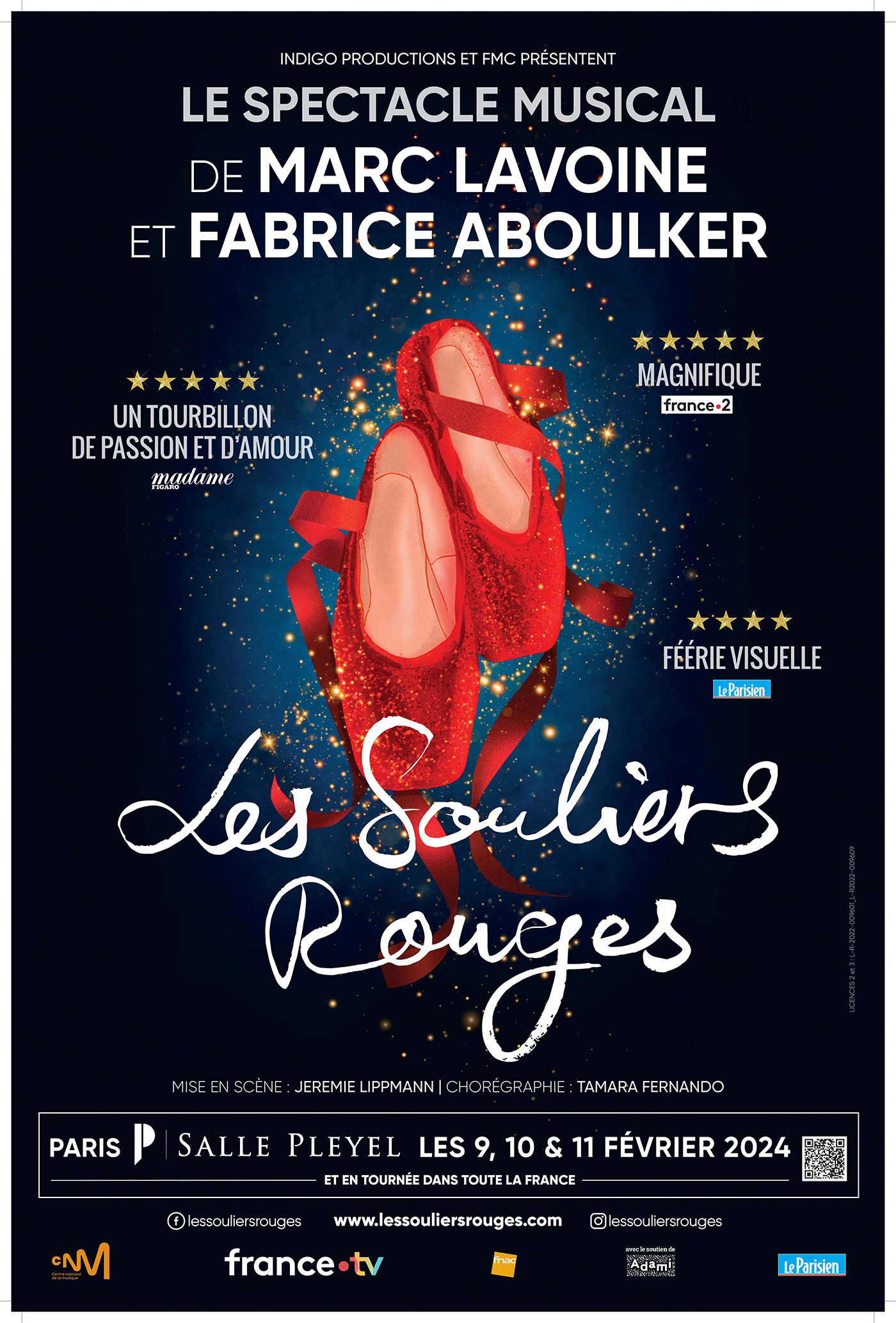 Les Souliers Rouges de retour à Paris à la Salle Pleyel les 9, 10 et 11 ...