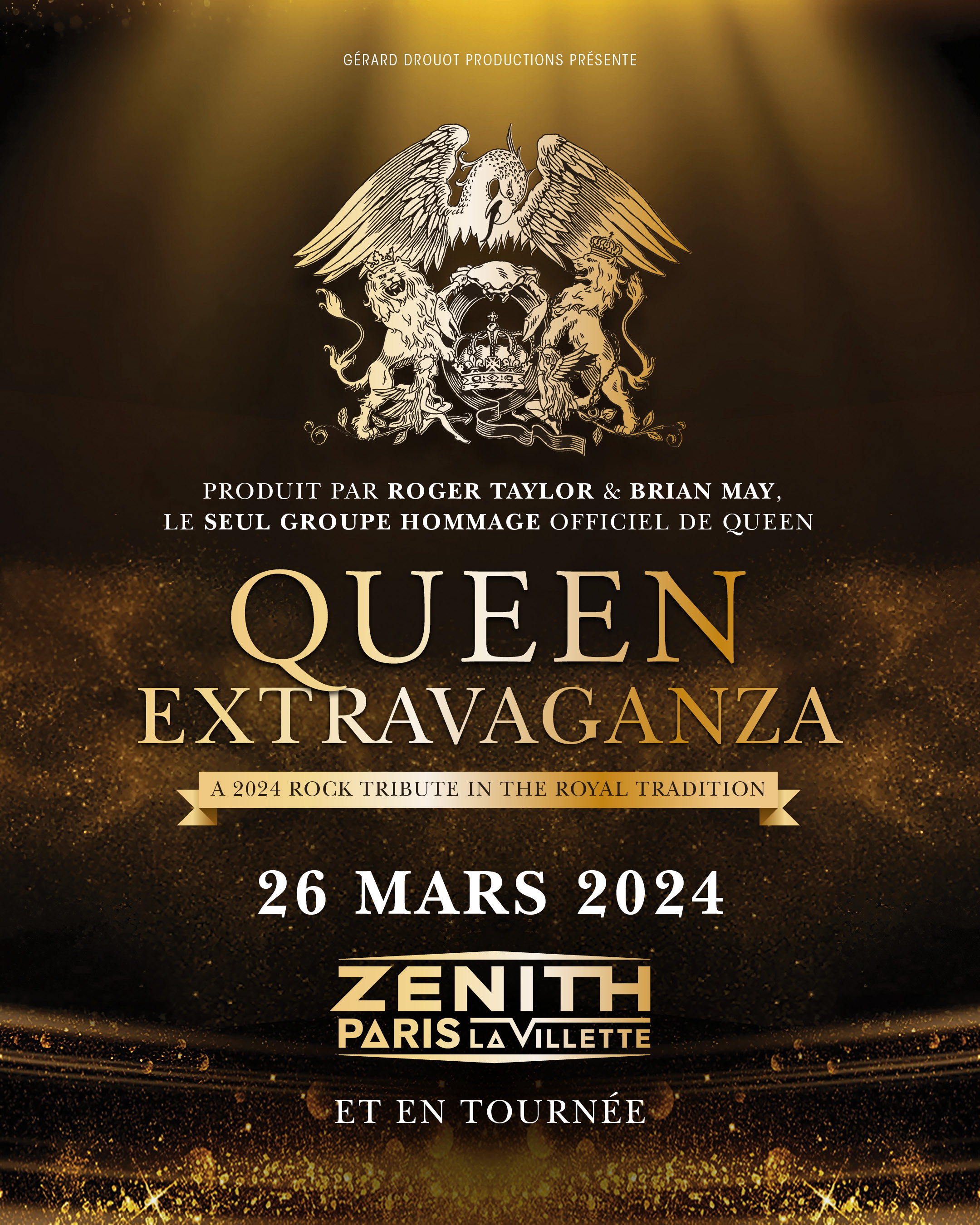 Queen Extravaganza lance sa tournée Tribute et arrive au Zénith de Paris le 26/03/2024