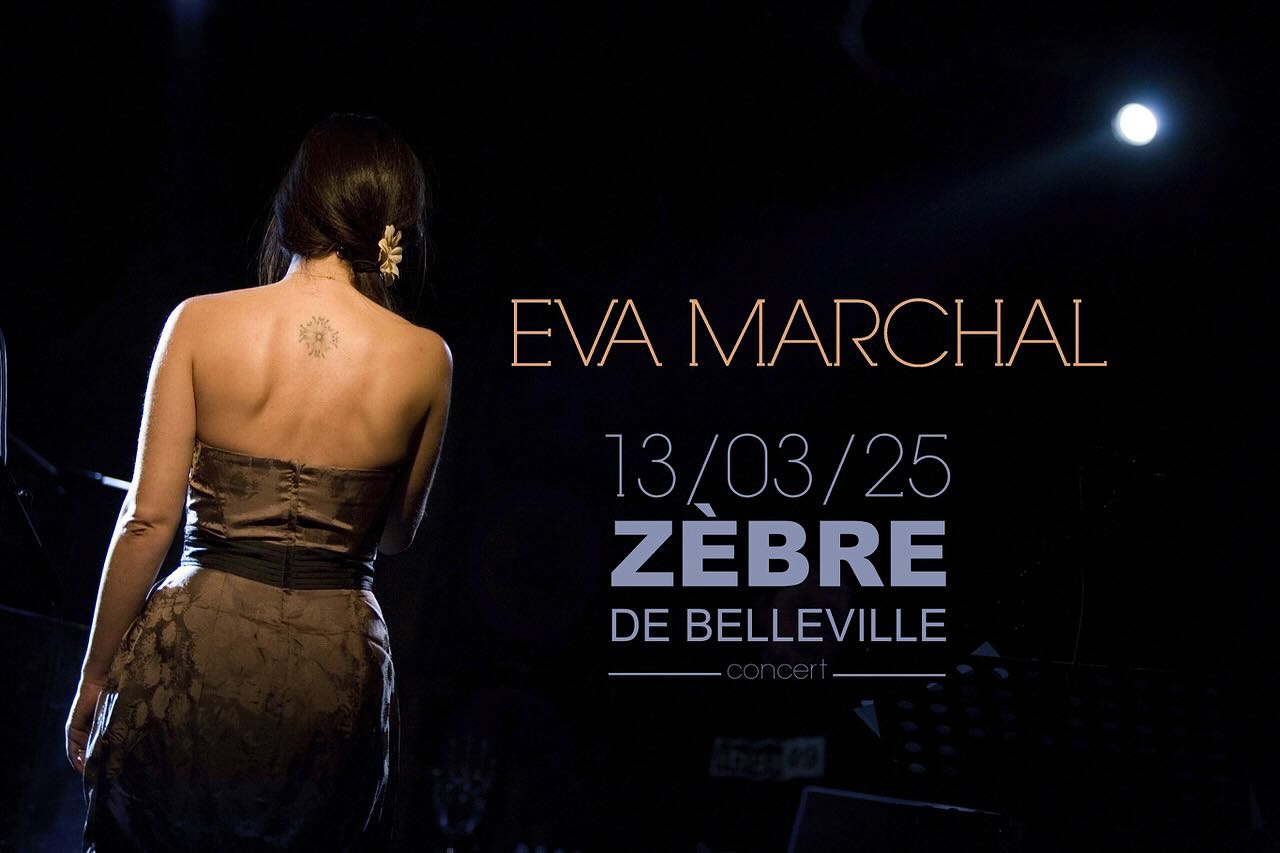 Eva Marchal en concert au Zèbre de Belleville le 13/03/2025 pour l'album 88 Eva Marchal en concert au Zèbre de Belleville le 13/03/2025 pour l'album 88