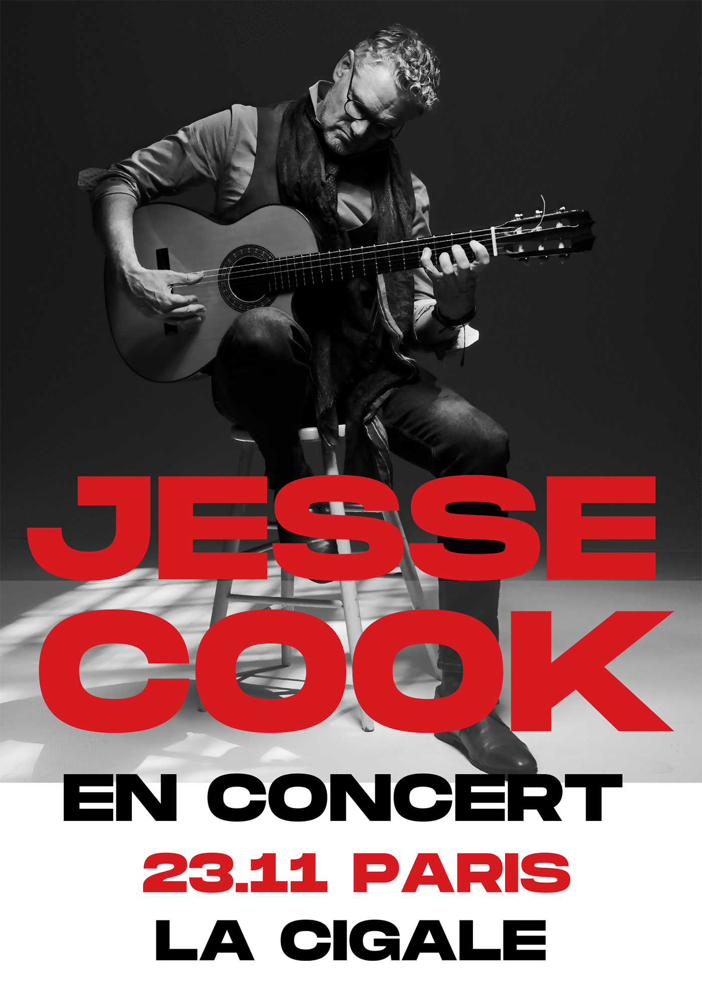 Jesse Cook en concert à La Cigale le 23 novembre 2025