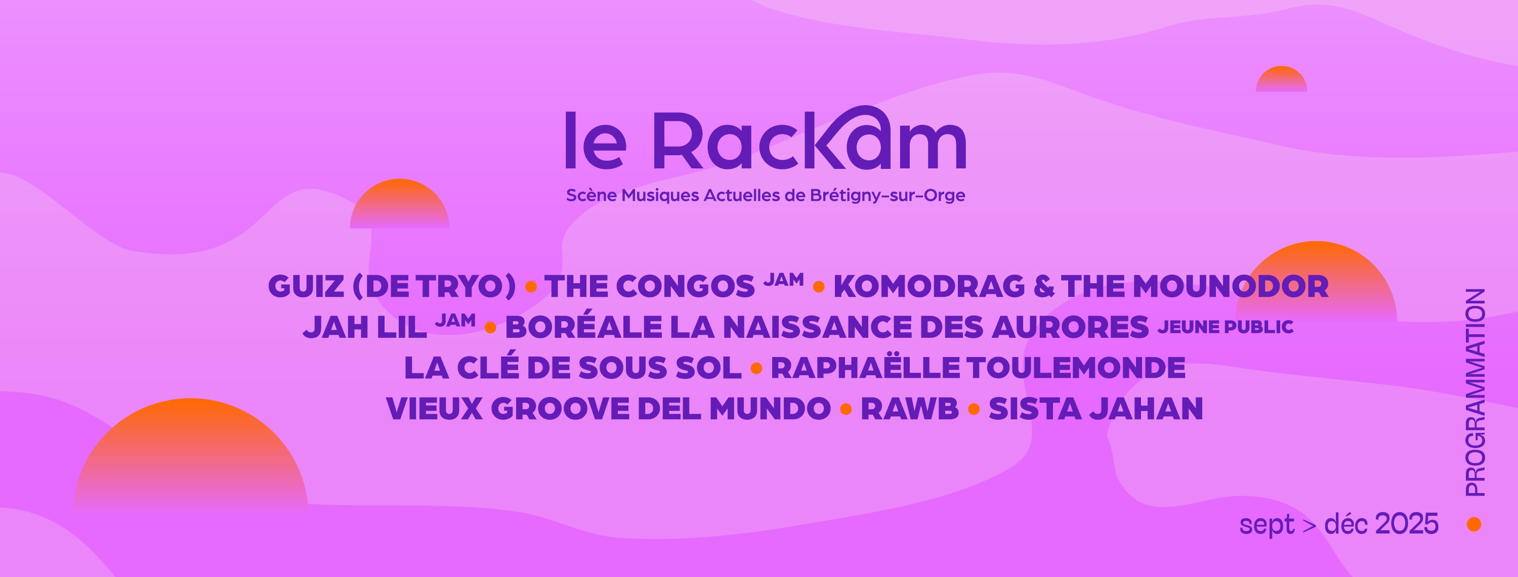 Novembre en musique au Rack’am : légendes, révélations et fête locale Novembre en musique au Rack’am : légendes, révélations et fête locale