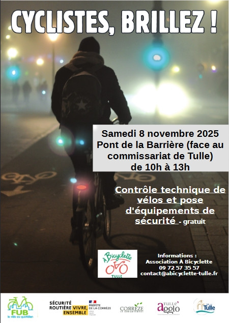 Cyclistes, brillez !