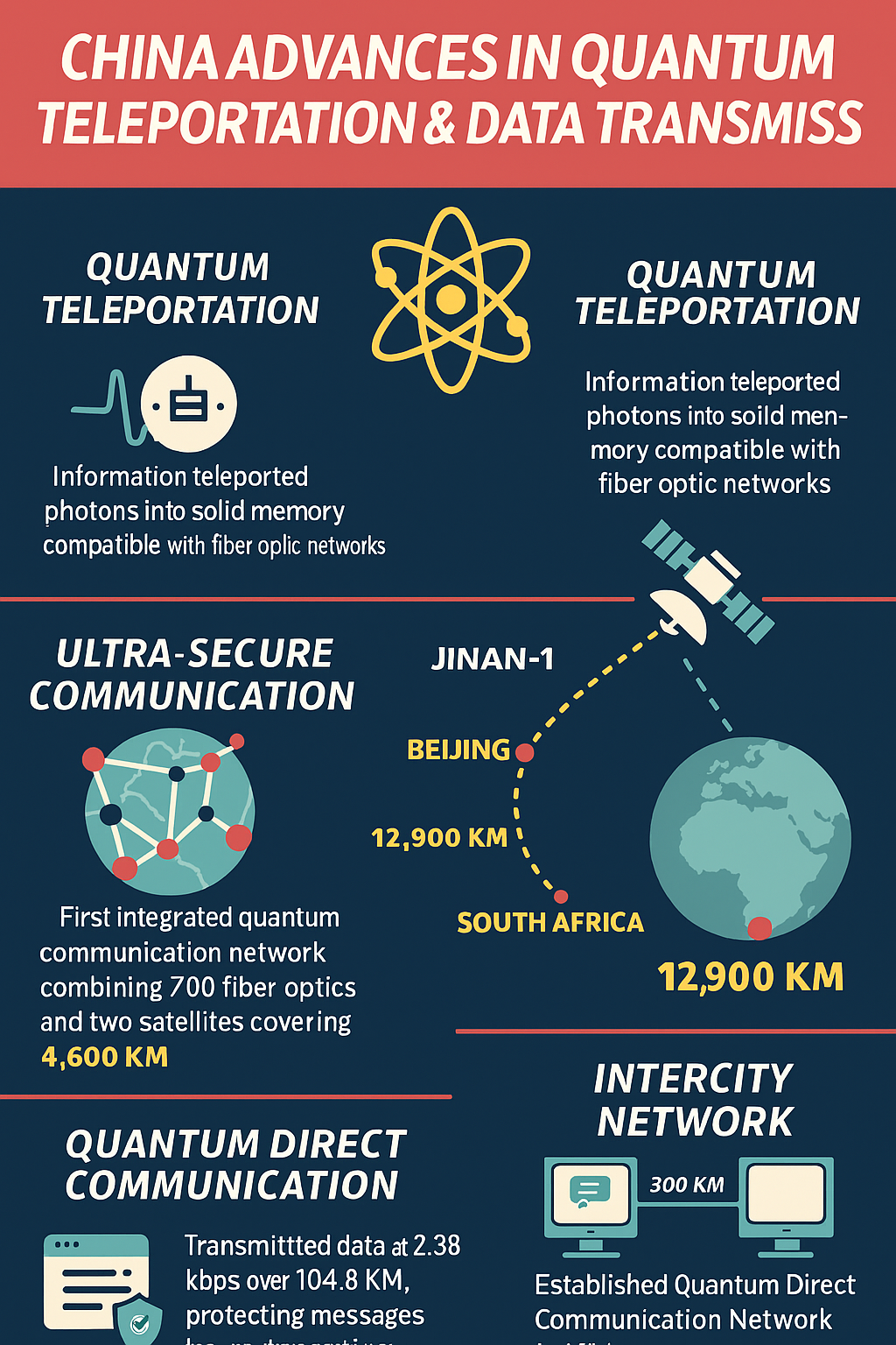 🚀 Téléportation quantique : la Chine franchit une nouvelle frontière de la physique