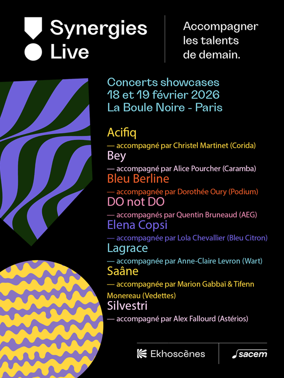 Synergies Live ! 2026 :
