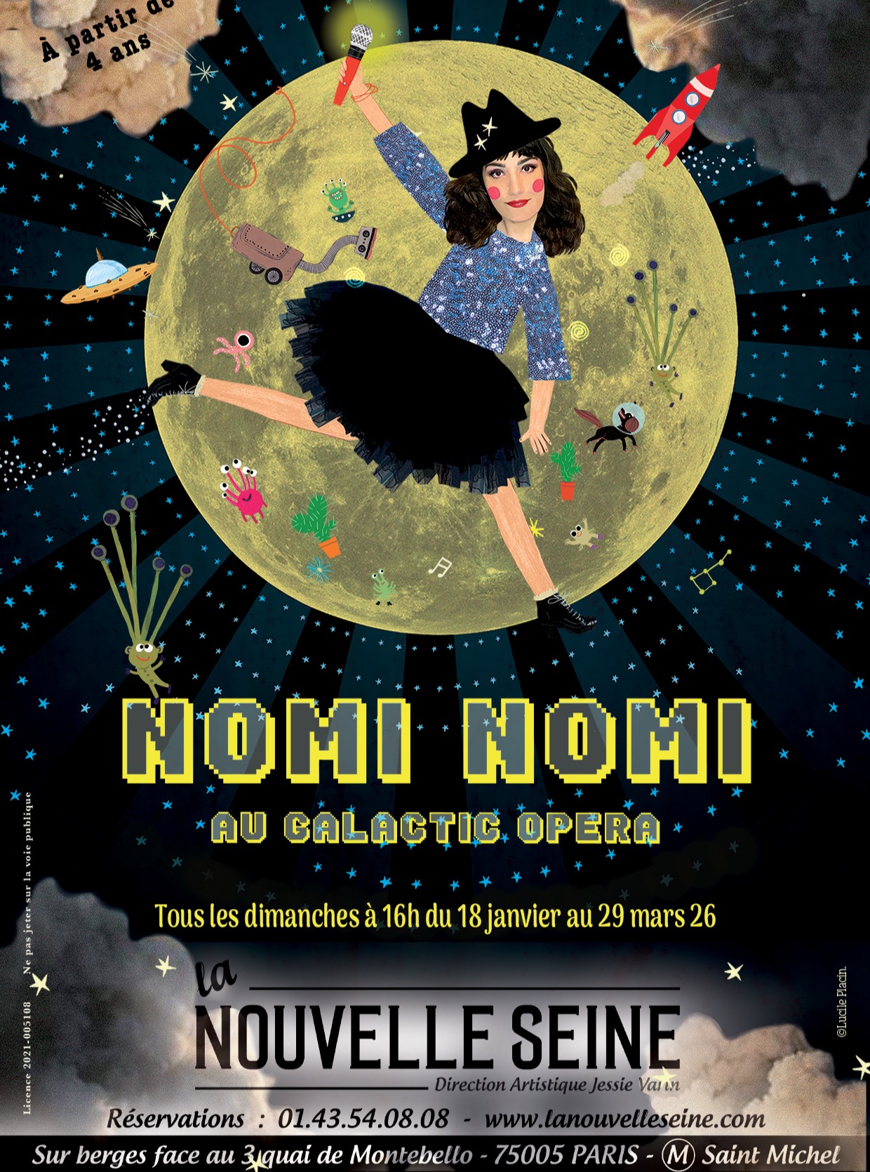 Nomi-Nomi au Galactic Opéra, un concert jeune public à Paris les dimanches qui vaut le détour