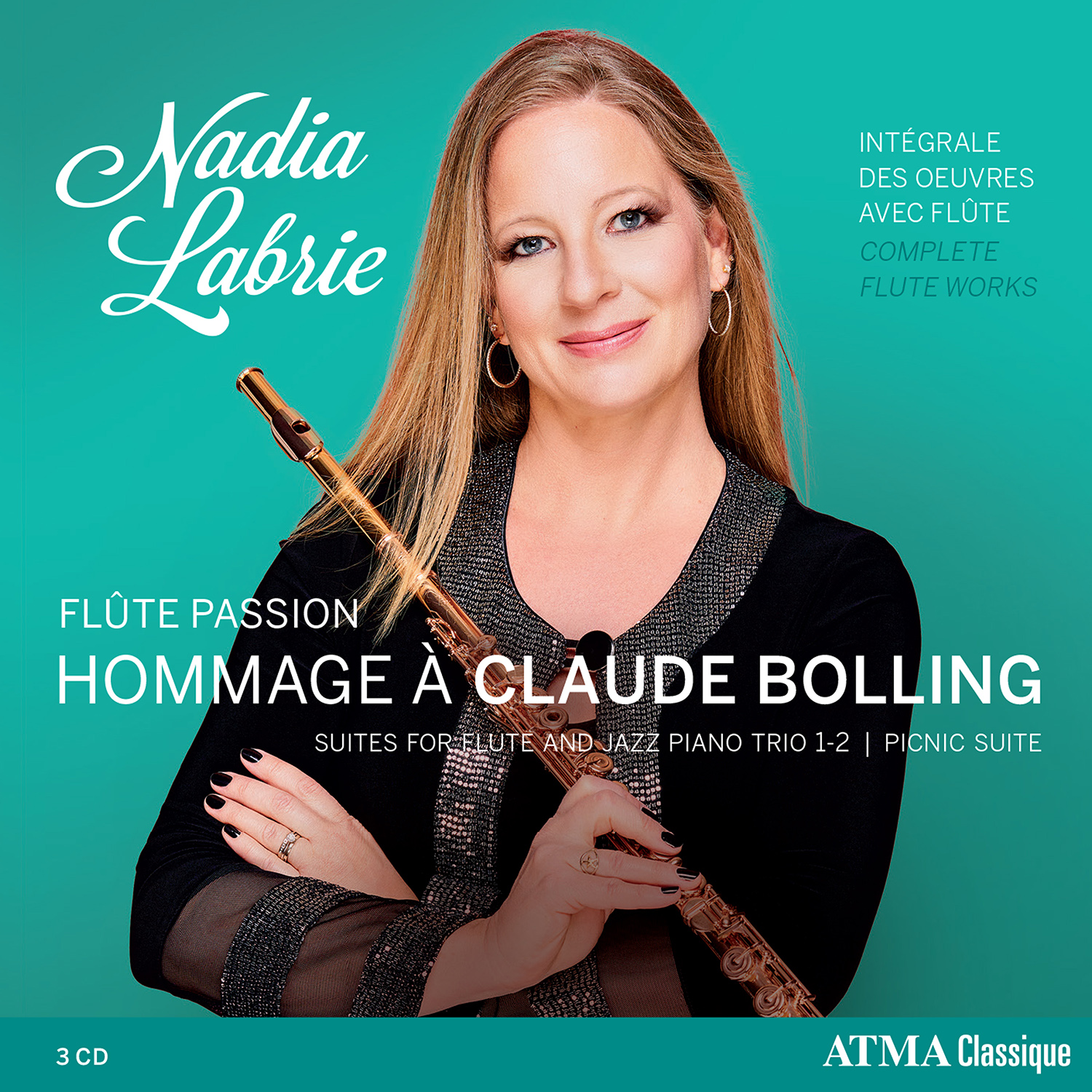 Nadia Labrie célèvre Claude Bolling avec le coffret Flûte Passion - Hommage à Claude Bolling