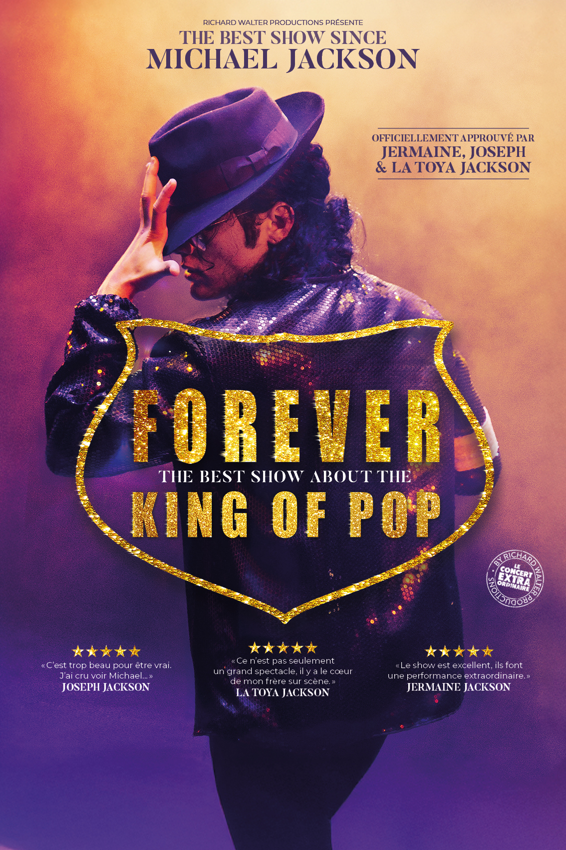 Forever : le spectacle hommage à Michael Jackson revient en France en 2027