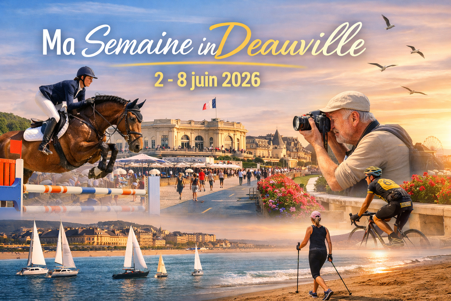 Ma semaine inDeauville : sport, culture et nature du 2 au 8 juin 2026