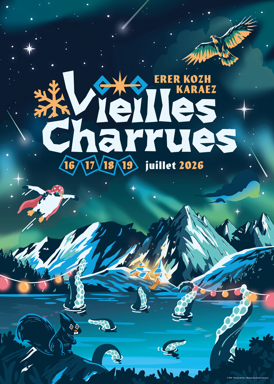 Vieilles Charrues 2026 : À skis, en luge ou en covoit’…