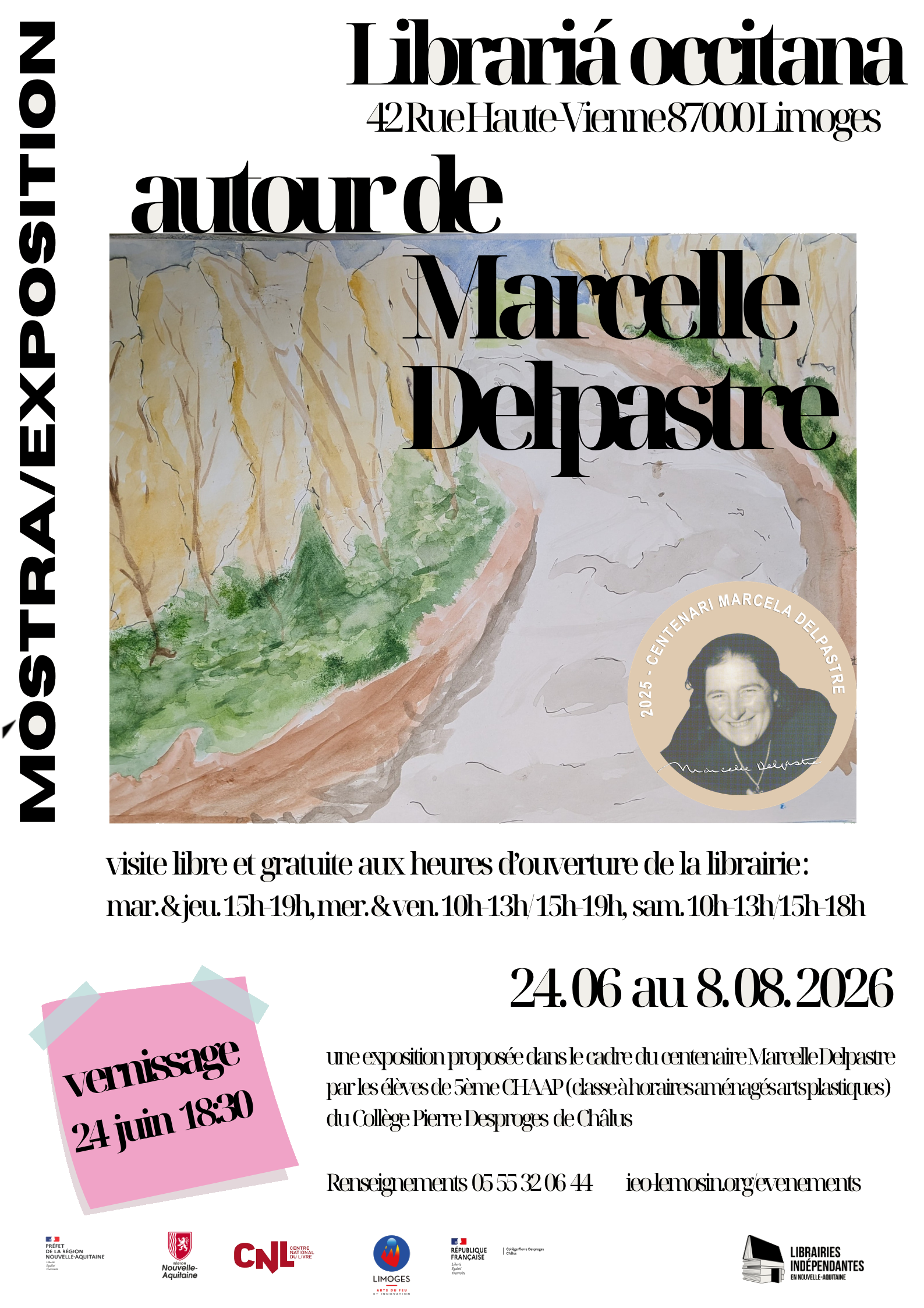 « Autour de Marcelle Delpastre » :