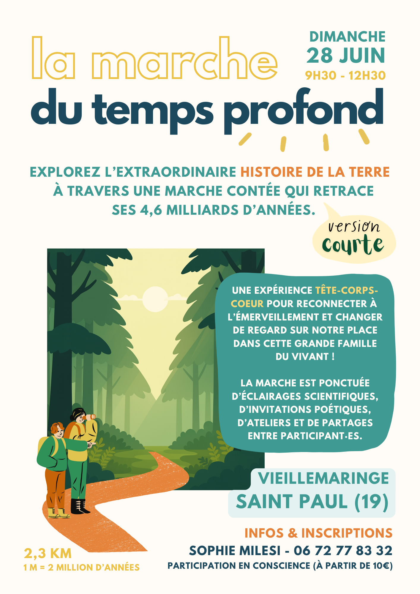 Marche du Temps Profond : une immersion vertigineuse dans l’histoire de la Terre à Saint‑Paul
