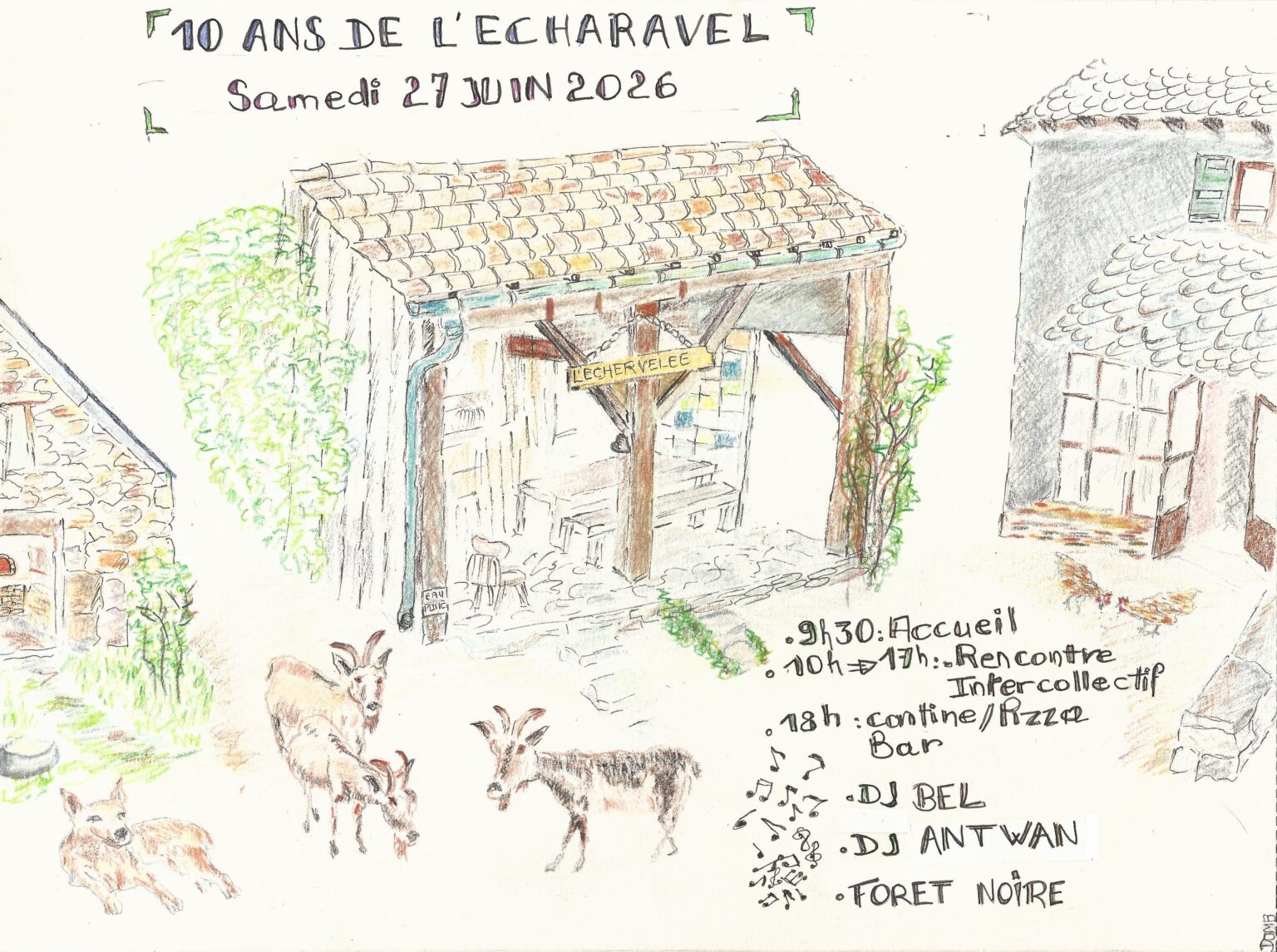 Les 10 ans de l’Echaravel – Une journée festive & engagée
