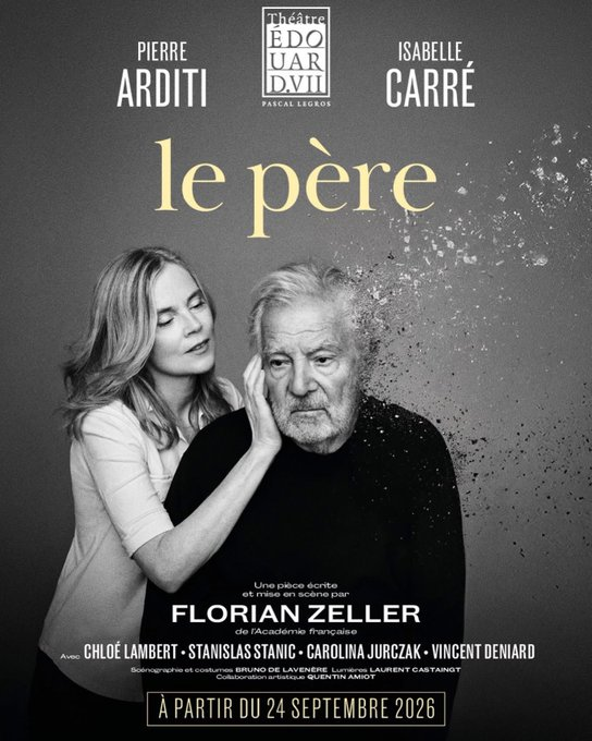 Le Père de Florian Zeller revient au Théâtre Édouard VII à Paris