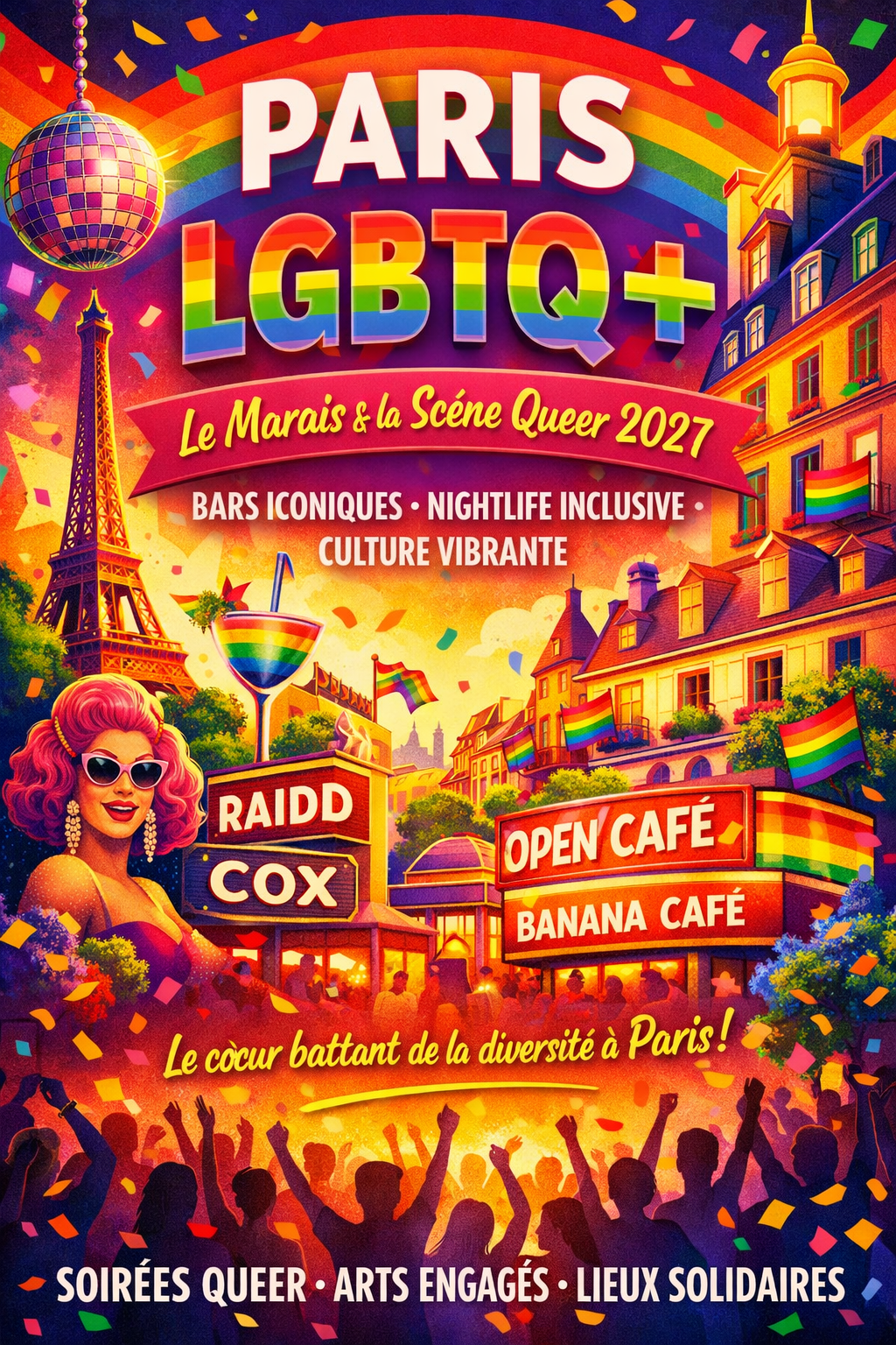 🌈 LE MARAIS — Quartier LGBTQ+ historique de Paris