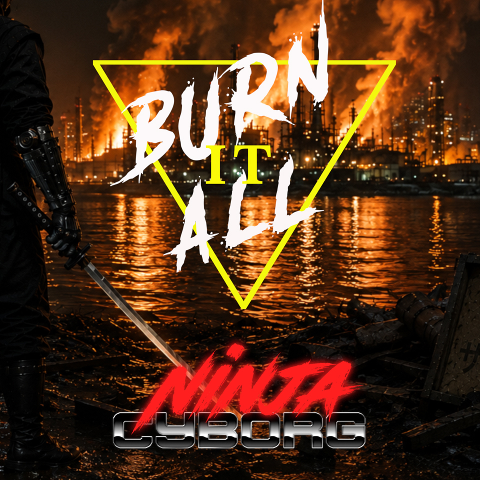 NinjA Cyborg dévoile le clip de Burn It All et donne un nouveau souffle à sa synthwave