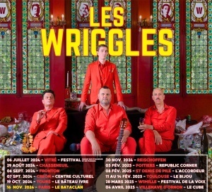 Les Wriggles lancent leur websérie Tournée Générale 