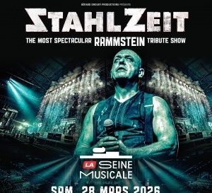 Stahlzeit, le show hommage à Rammstein, à la Seine Musicale 