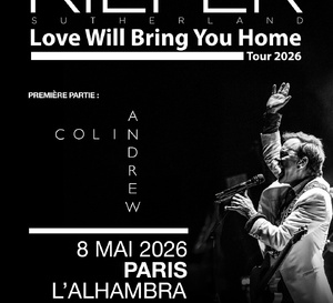 Kiefer Sutherland à Paris : Réservez pour le « Love Will Bring You Home Tour »