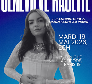Geneviève Racette en concert le 19 mai à Paris