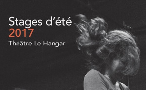 Stages d'été 2017 // Théâtre Le Hangar