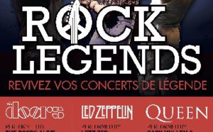 Rock Legends en tournée en France en 2019 avec Led Zeppelin, The Doors