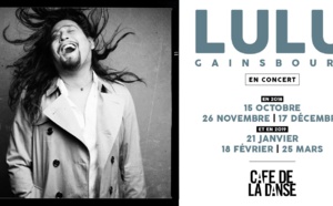 Lulu Gainsbourg prend date chaque mois en concert au Café de la Danse