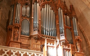 Abbatiale de Foix, concert orgue et chant, Elisabeth AMALRIC et Philippe FRANCOIS
