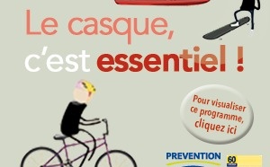 Le casque, c'est essentiel !" Le casque, c'est essentiel !"
