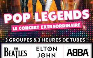 The Beatles, Abba et Elton John à l'honneur de la tournée Pop Legends partout en France The Beatles, Abba et Elton John à l'honneur de la tournée Pop Legends partout en France