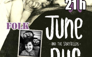 Vendredi 08 Août à 21h au Champ commun- Folk avec June Bug &amp; the story tellers