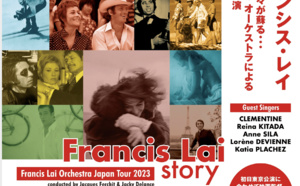 Francis Lai Story, la tournée hommage arrive au Japon Francis Lai Story, la tournée hommage arrive au Japon