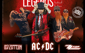 Rock Legends en tribute à AC/DC, LED ZEPPELIN et ZZ Top le 12 mars 2025 au Dôme de Paris Rock Legends en tribute à AC/DC, LED ZEPPELIN et ZZ Top le 12 mars 2025 au Dôme de Paris